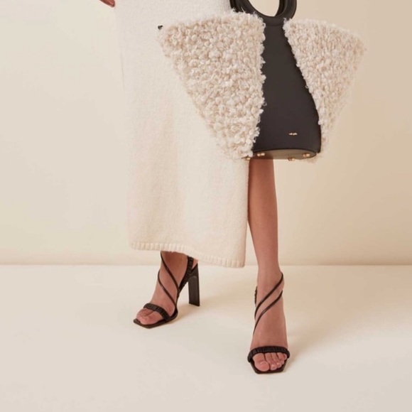 Cult Gaia Abella Black Heels 38.5 - Picture 5 of 11